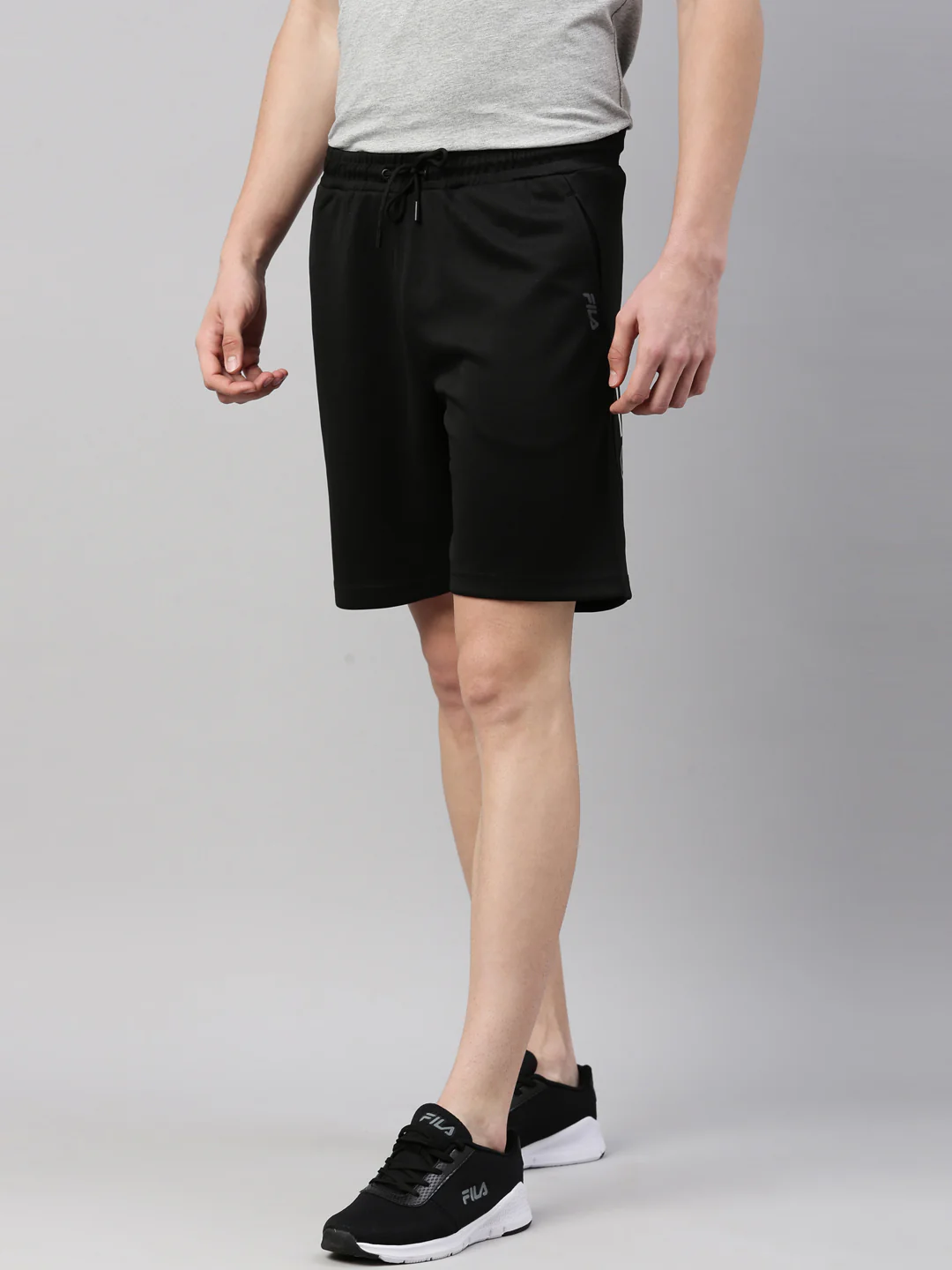 Fila Red Blimer Men's Cut and Sew Shorts - Image 3