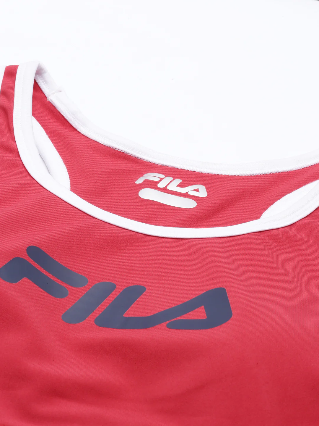 Fila Grey Hersey Women's Sports Bra - Image 2