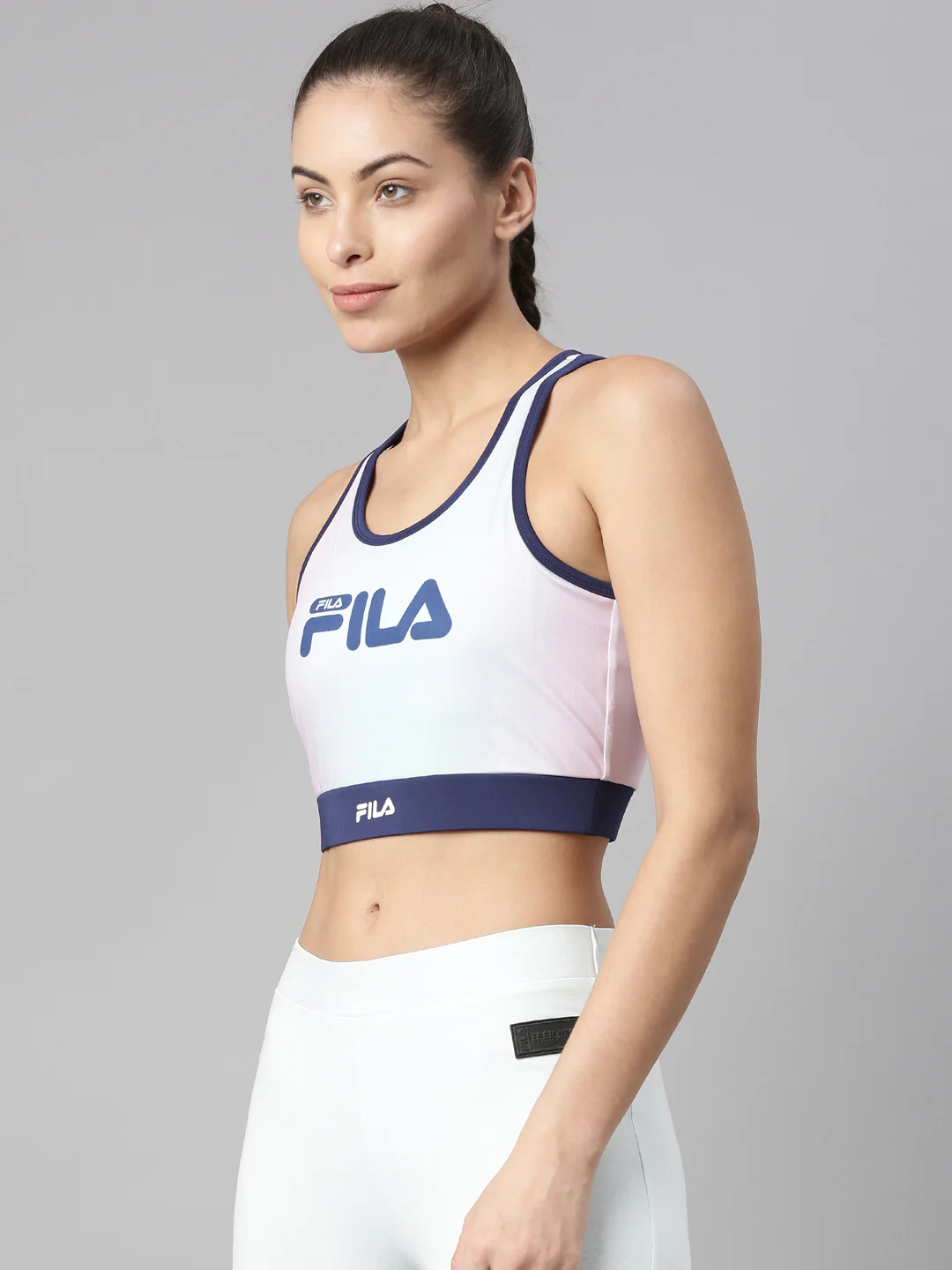 Fila Black Opey Women's Sports Bra - Image 3