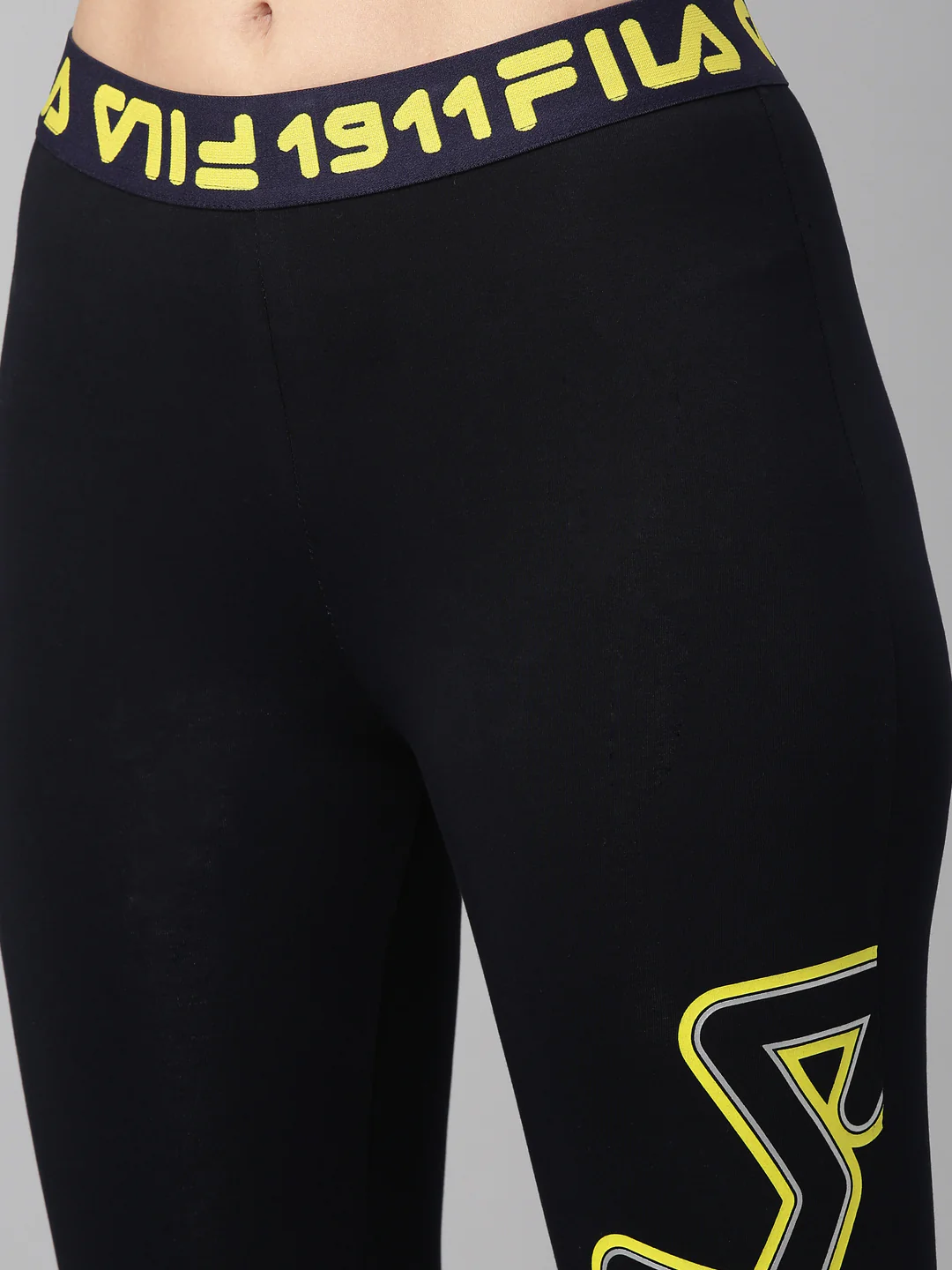 Fila Black TaSSe Women's Legging - Image 2