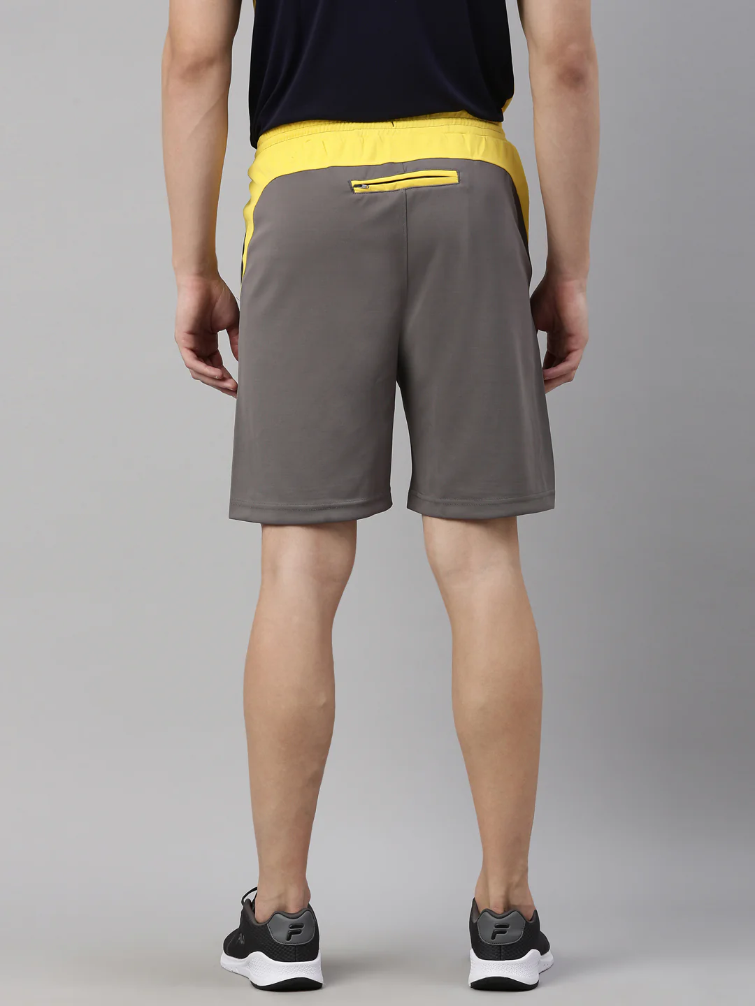 Fila Grey Alema Men's Cut and Sew Shorts - Image 5