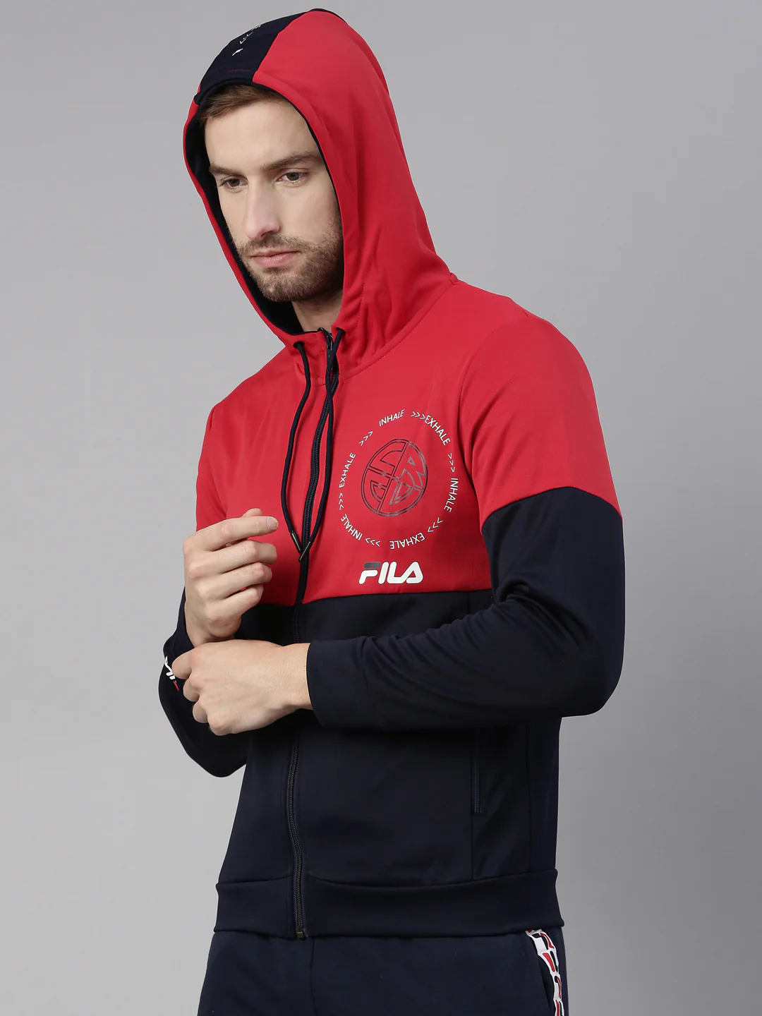 Fila Grey Abel Jkt Men's Sweat Jacket - Image 3