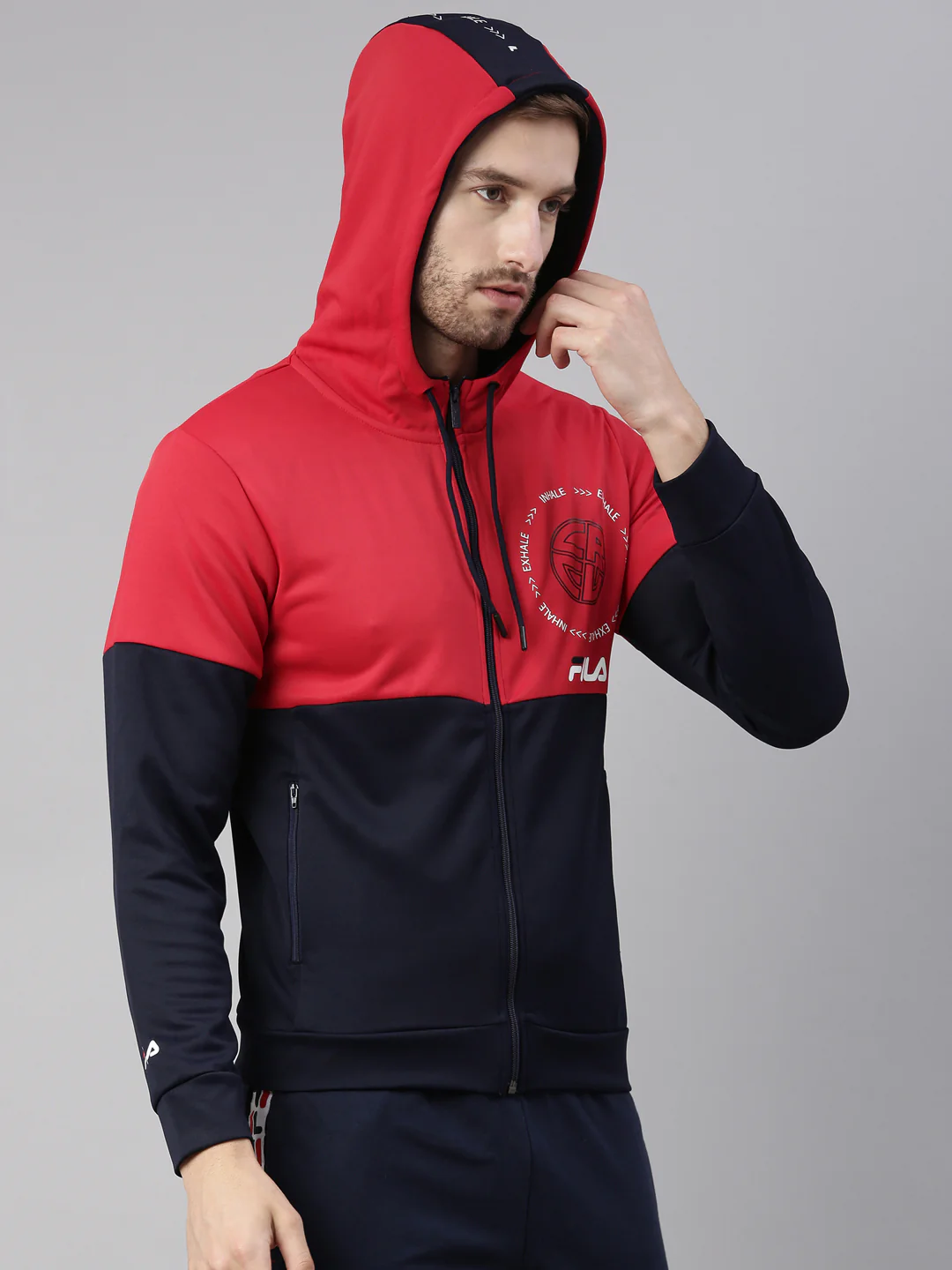 Fila Grey Abel Jkt Men's Sweat Jacket - Image 4