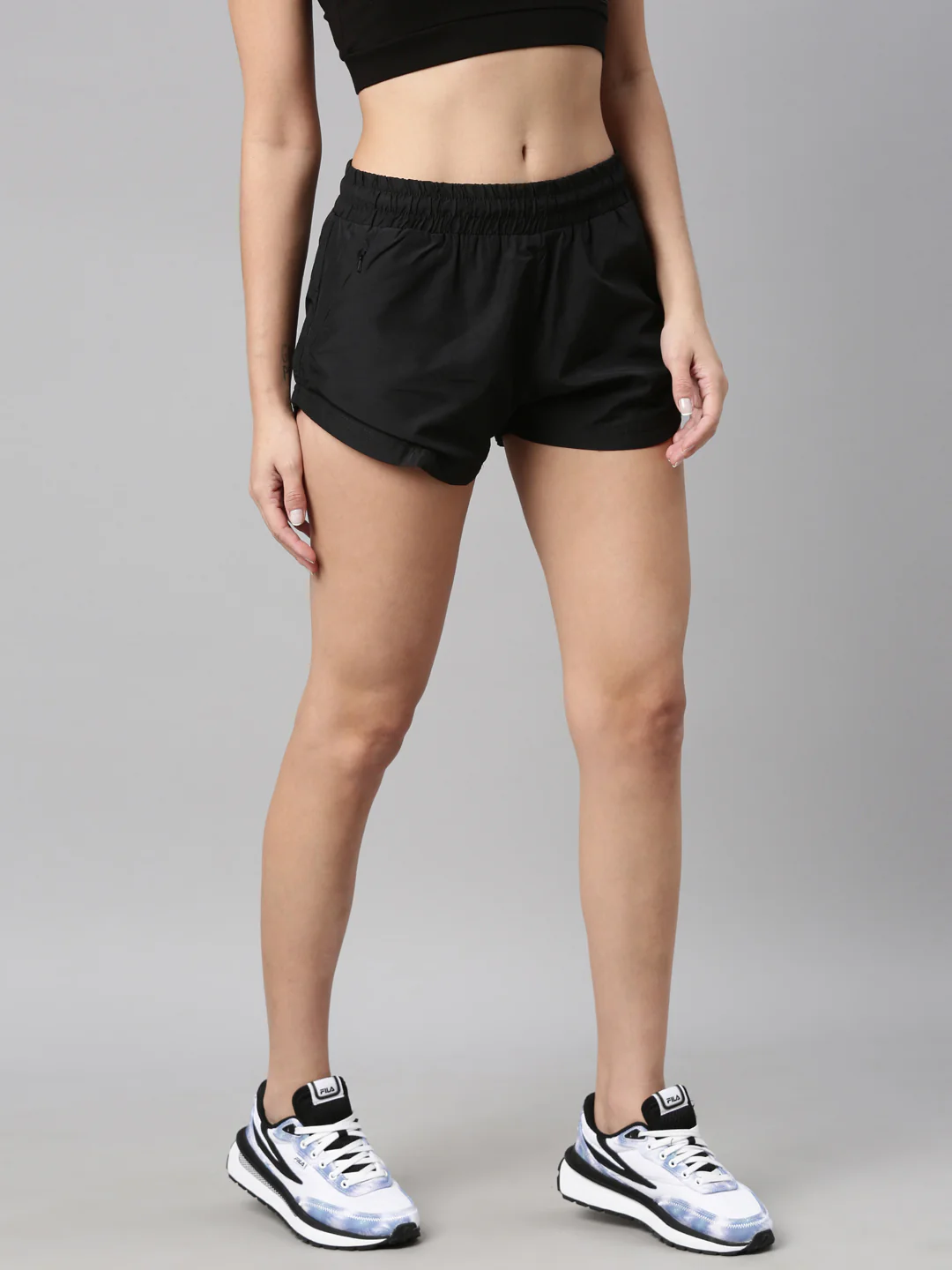 Fila Black Glimen Women's Regular Short - Image 4