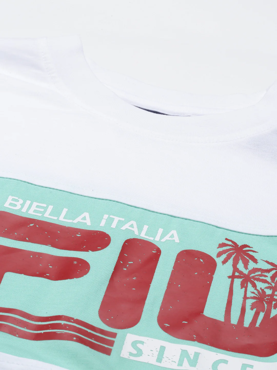 Fila Peacoat Creto Men's Graphic T-Shirts - Image 2