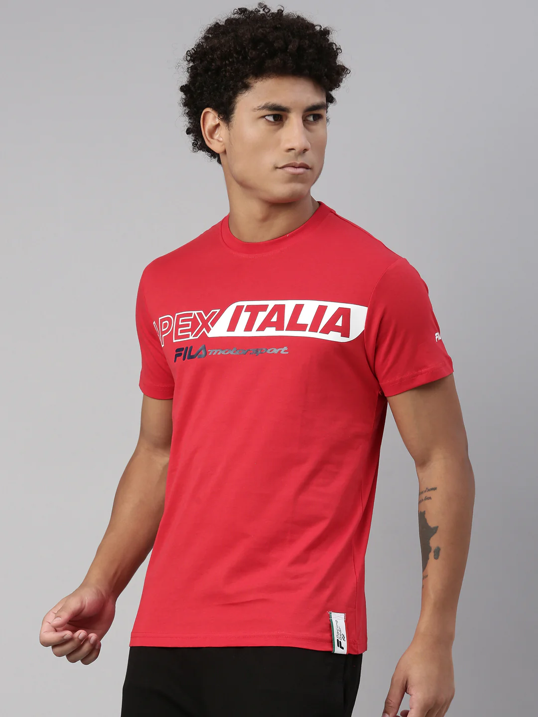 Fila Peacoat Ikkar Men's Graphic T-Shirt - Image 3
