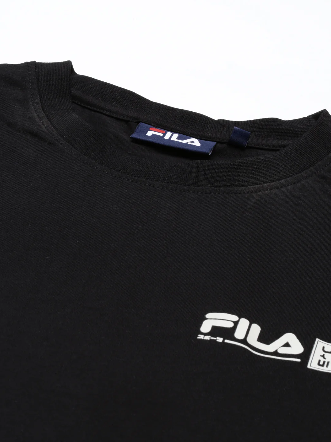 Fila Black Emone Men's Graphic T-Shirt - Image 2
