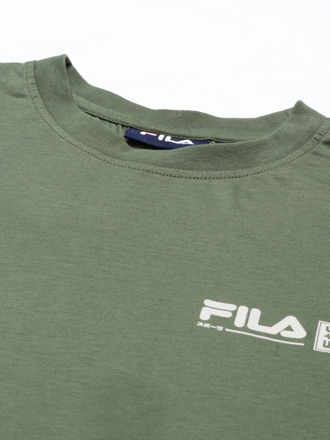 Fila Black Emone Men's Graphic T-Shirt - Image 2