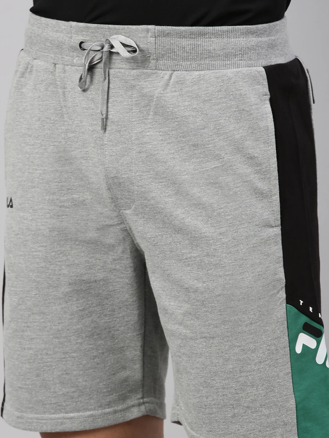 Fila Red Heerad Men's Cut and Sew Shorts - Image 2
