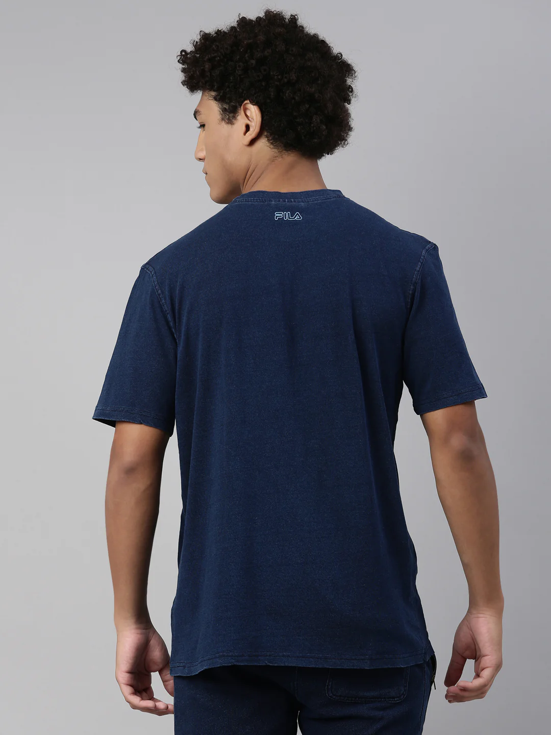 Fila Black Tamurel Men's Basic T-Shirt - Image 5