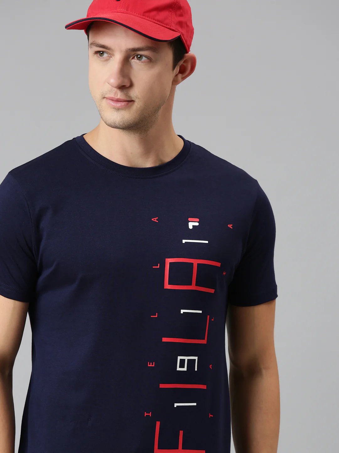 Fila Grey Joon Men's Graphic T-Shirt
