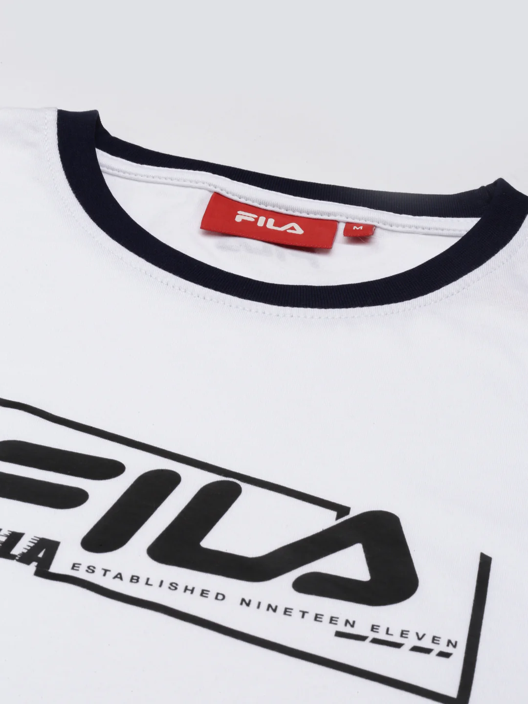 Fila Grey Dhairya Men's Graphic T-Shirt - Image 2