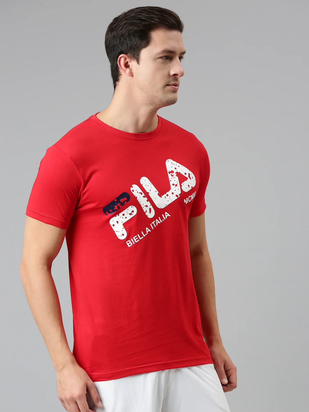 Fila Grey Chuck Men's Graphic T-Shirt - Image 4