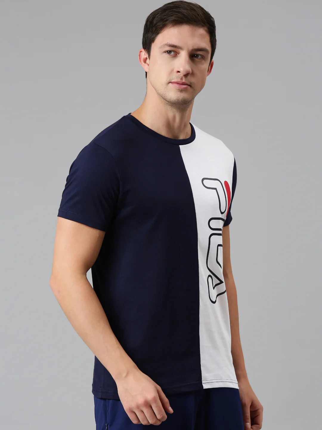 Fila Peacoat Tushar Men's Cut and Sew T-Shirt - Image 4