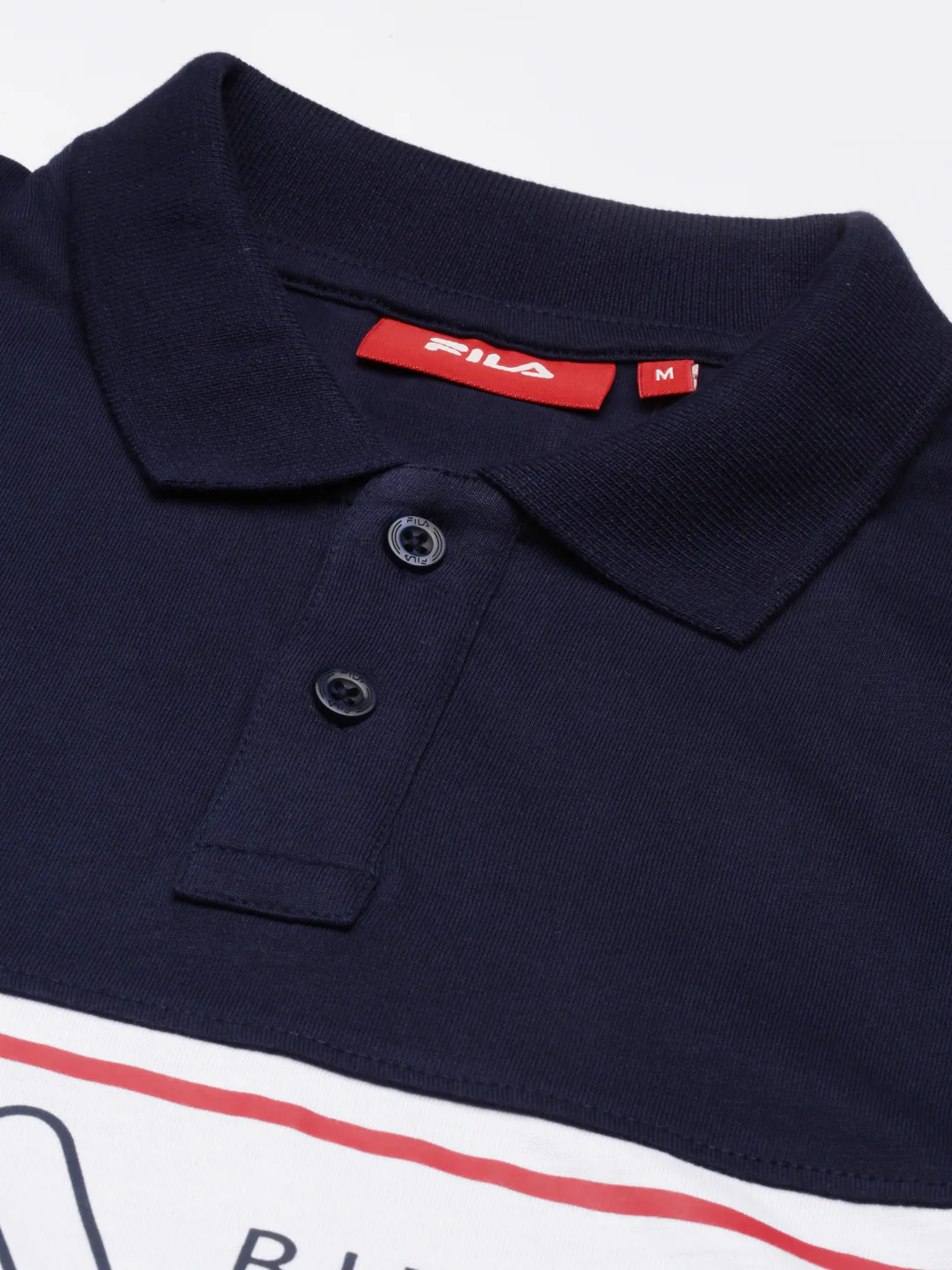 Fila Pink Shyam Men's Cut and Sew Polo - Image 2