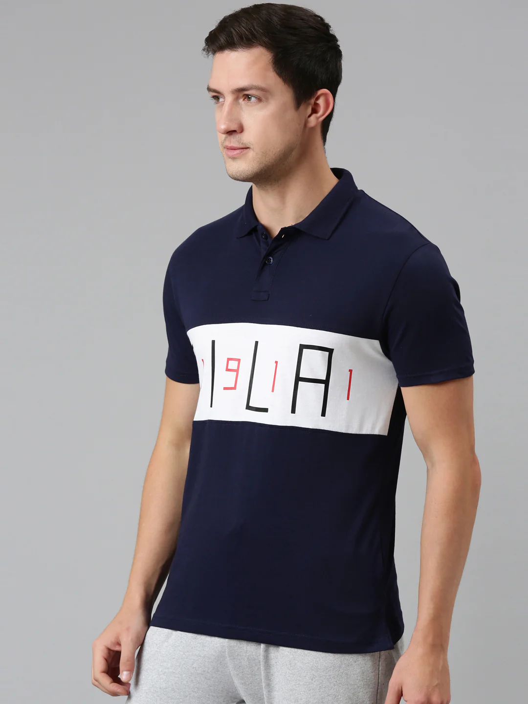 Fila Pink Tannie Men's Cut and Sew Polo - Image 3