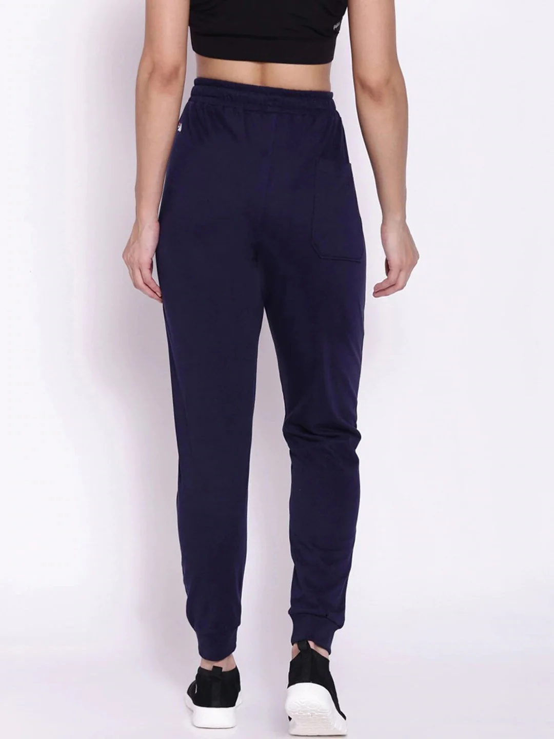 Fila Black Acanthus Women's Ribbed Jogger - Image 3