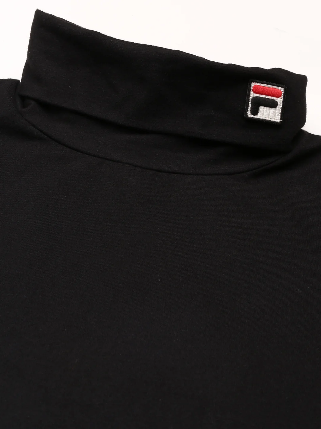 Fila Black 19Th Roll Neck Men's T-Shirt - Image 2