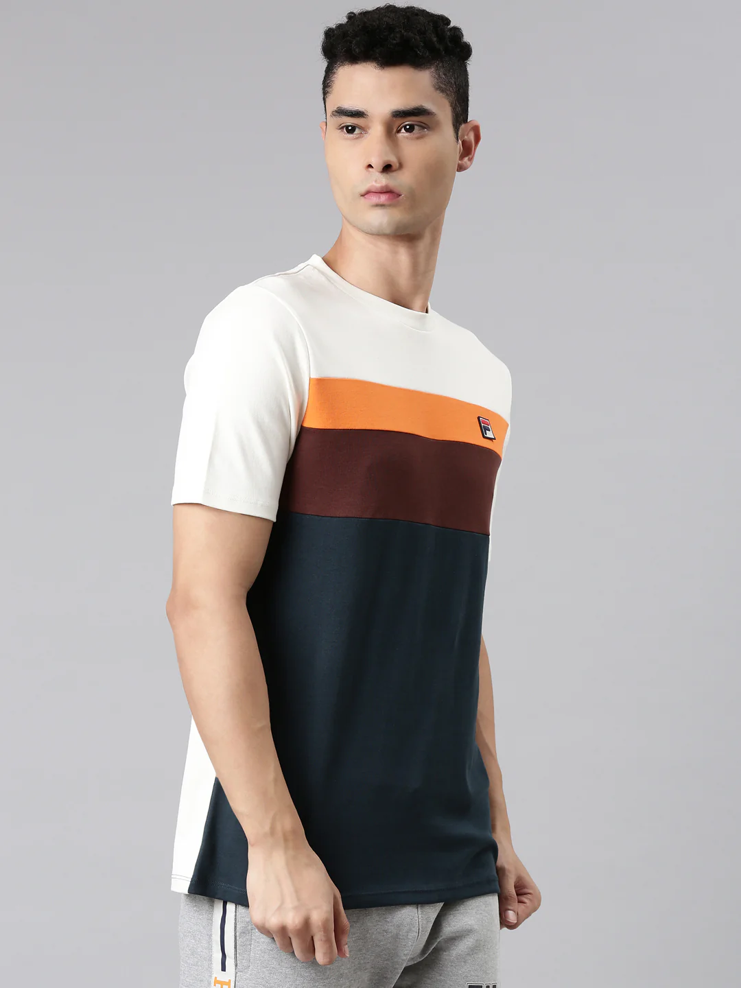 Fila Peacoat Leary Men's Cut and Sew T-Shirt - Image 4
