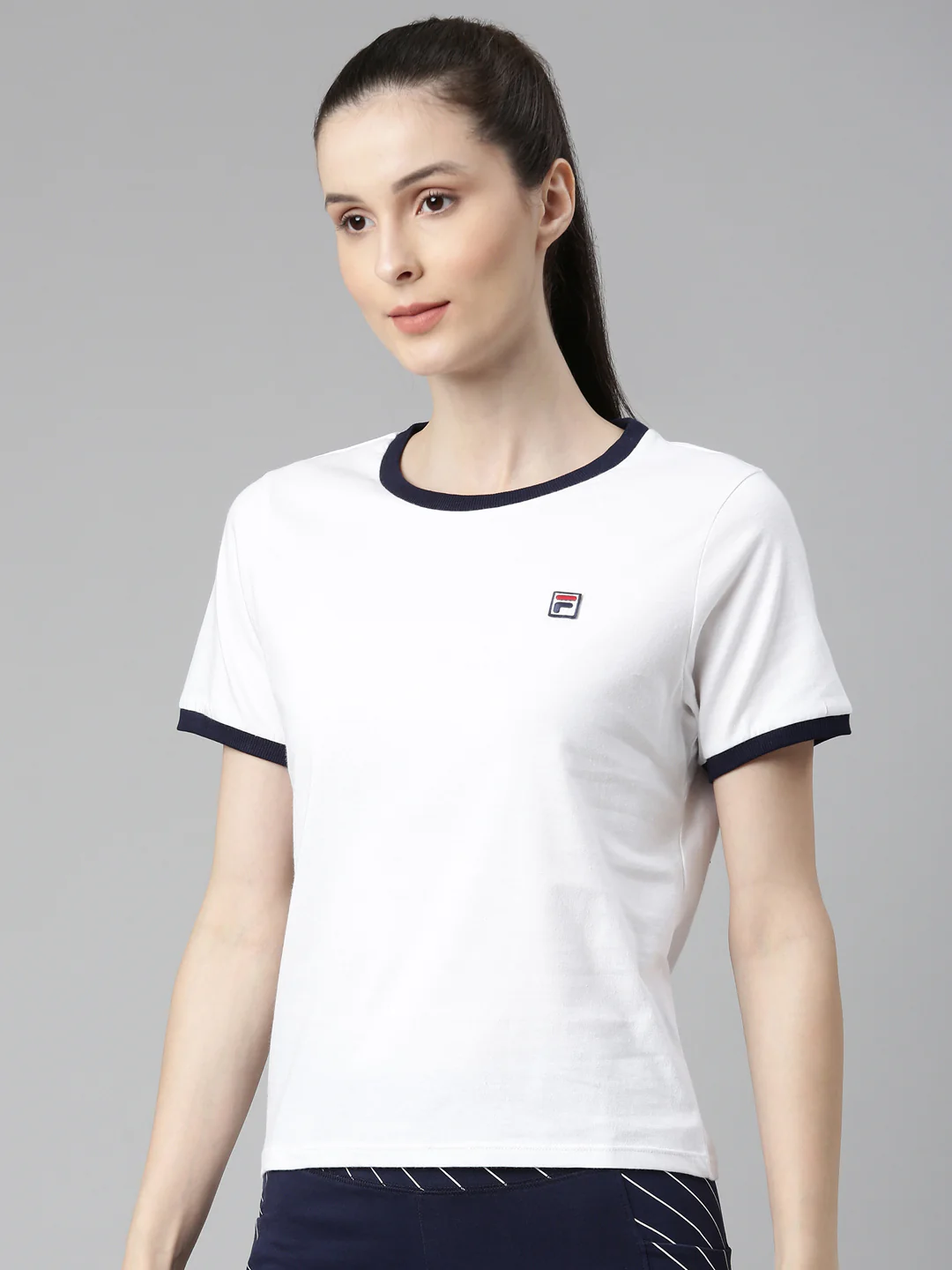 Fila Red Marcia Women's Short Sleeve T-Shirt - Image 3