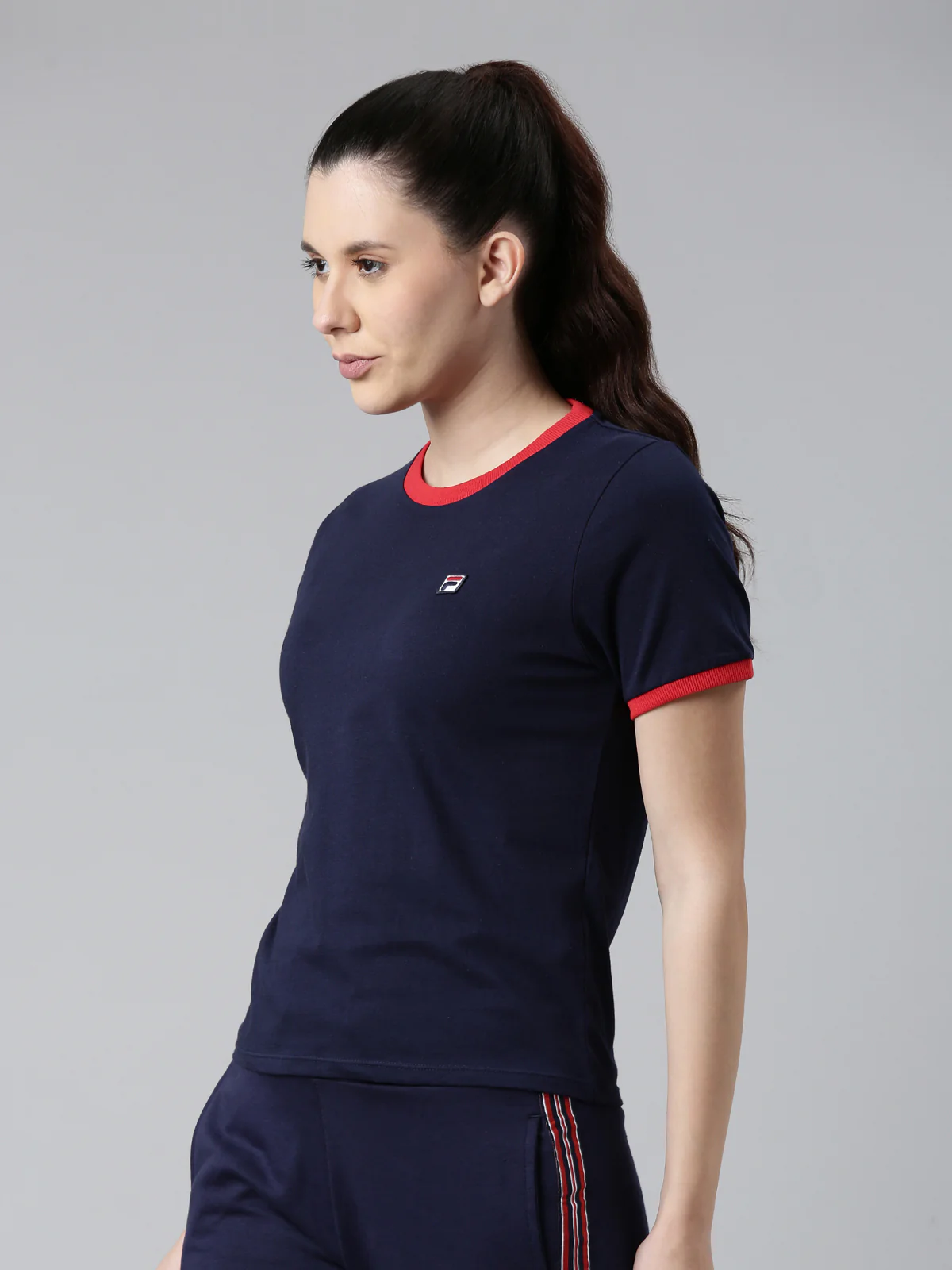 Fila Pink Marcia Women's Basic T-Shirts - Image 3