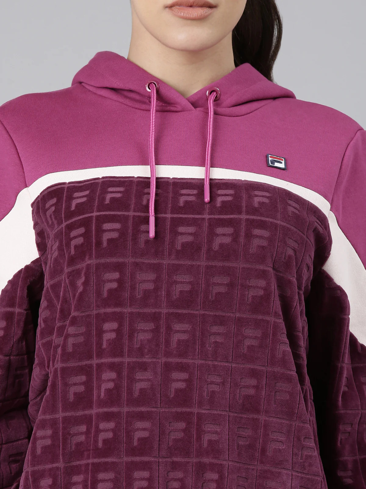 Fila Dazzling Blue Lorri Women's Hoodie - Image 2