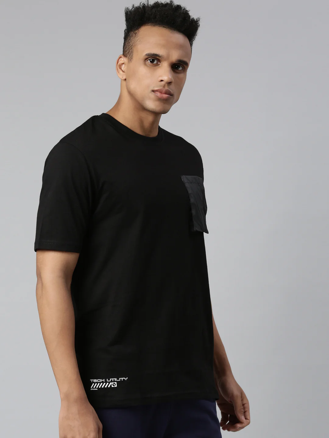 Fila Black Moris Men's Graphic T-Shirt - Image 4