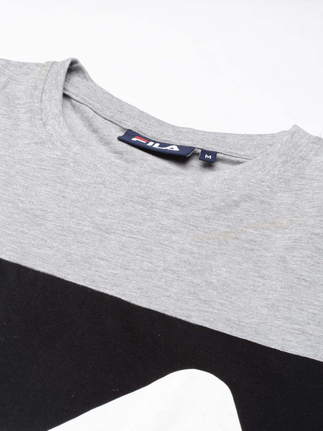 Fila White Anwar Ss Men's Cut and Sew T-Shirt - Image 2