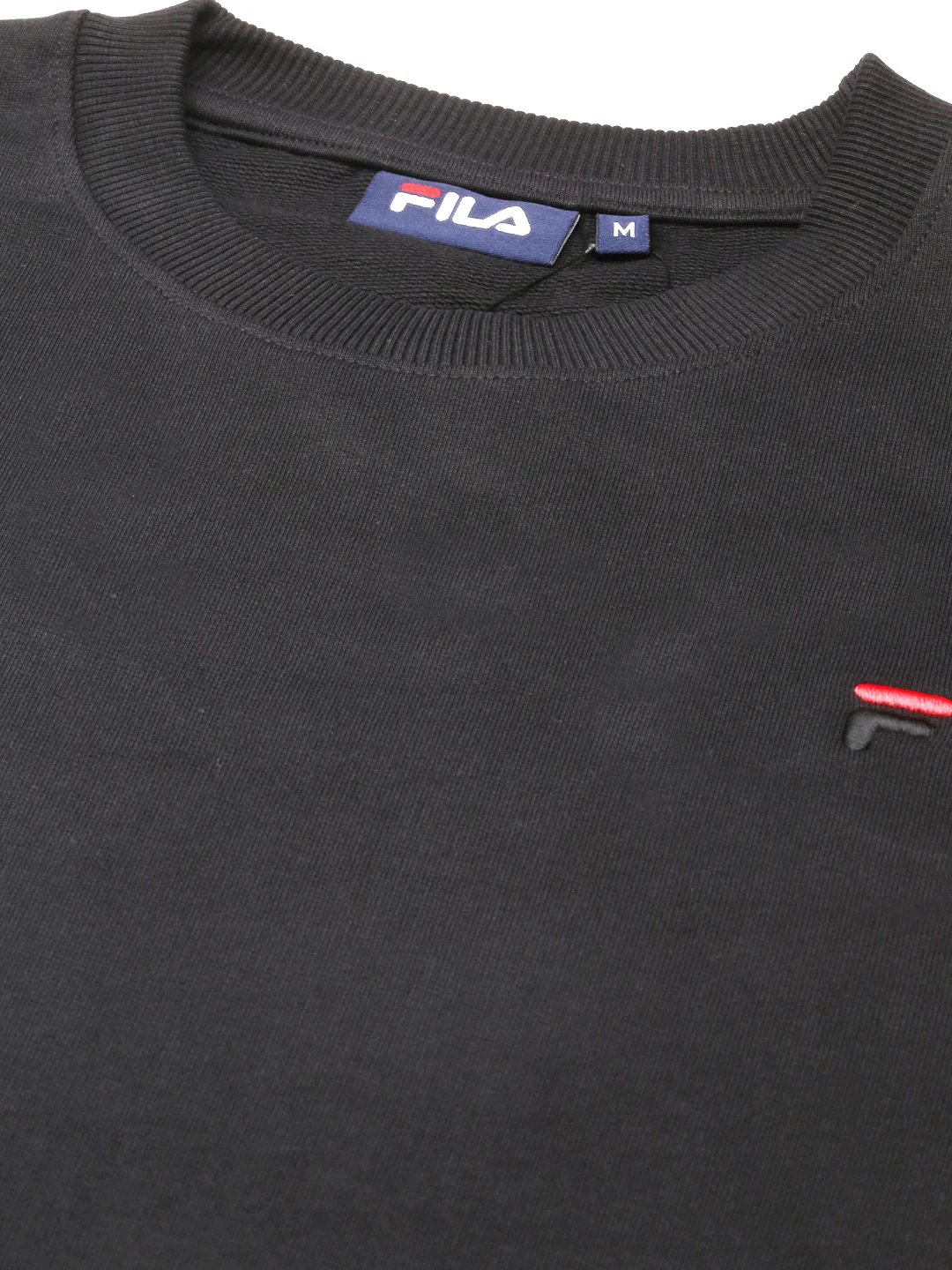 Fila Red Dunlin Men's Sweatshirt - Image 2