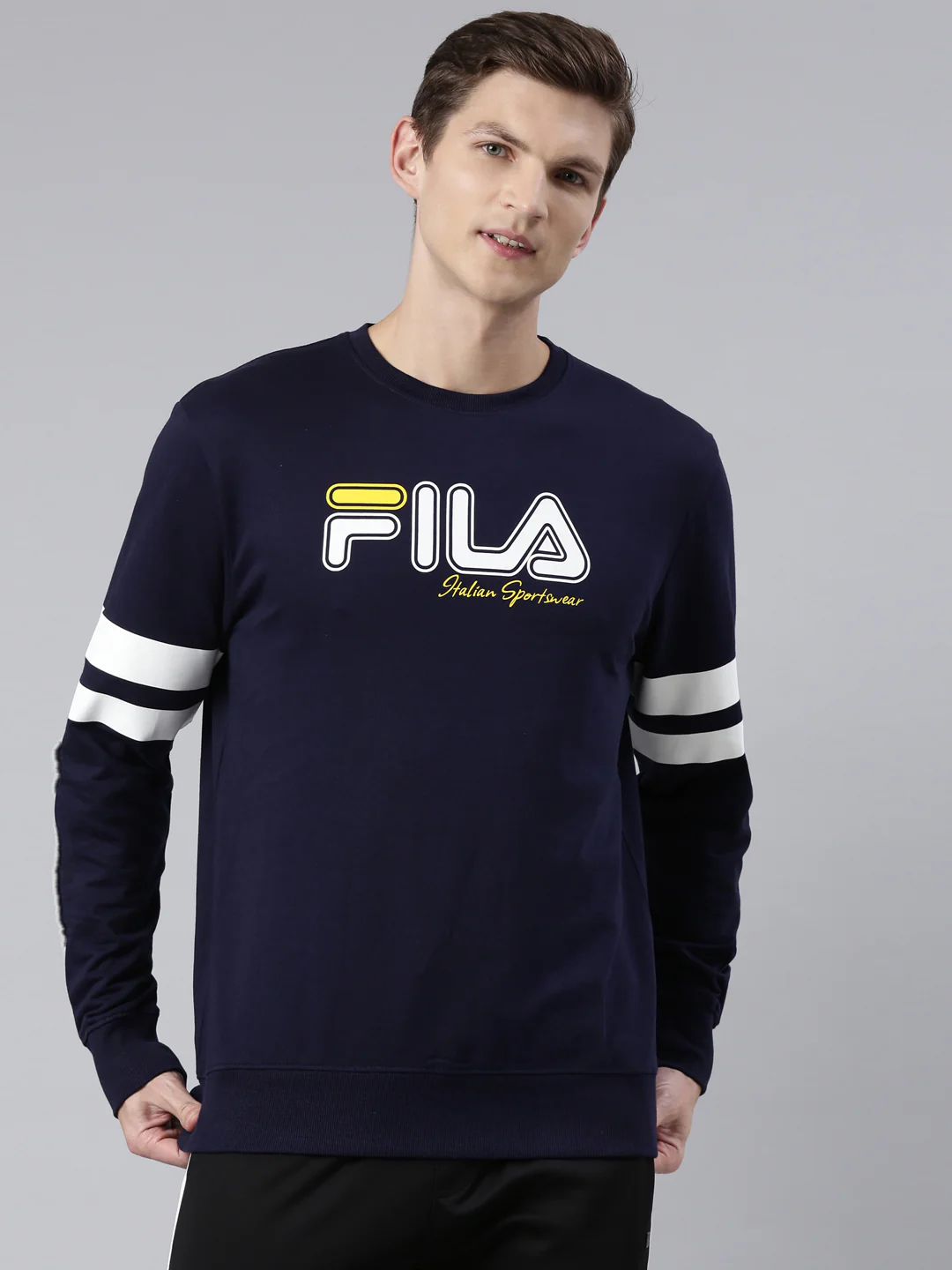 Fila Red Bravi Men's Sweat Shirt