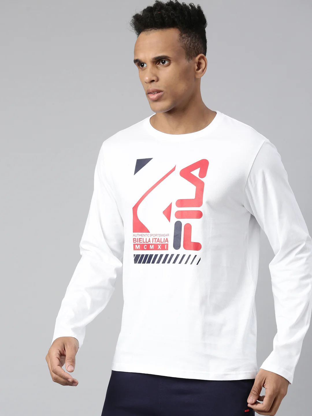 Fila Peacoat Kimma Men's Graphic T-Shirt - Image 3