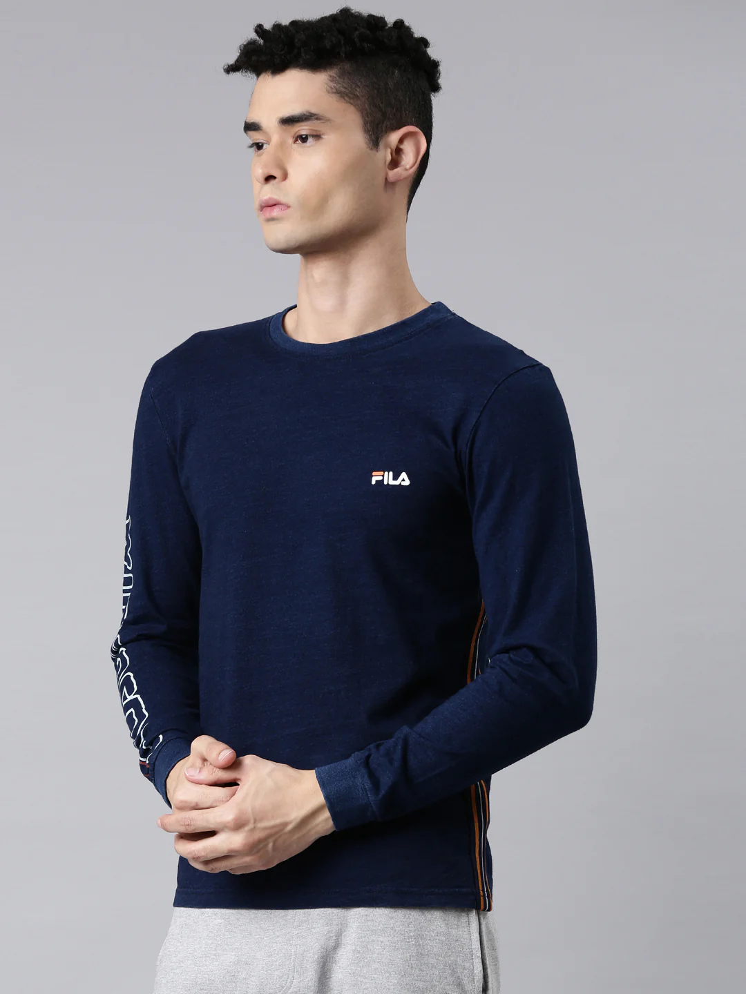 Fila White Darlow Men's Graphic T-Shirt - Image 3