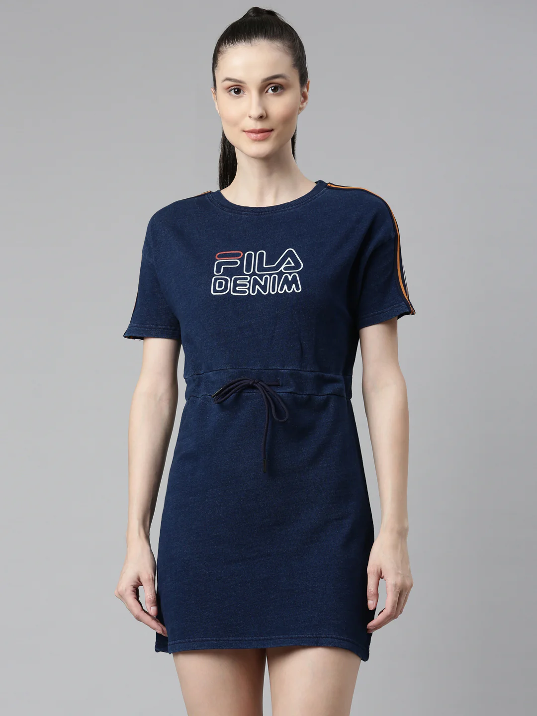Fila Peacoat Durinay Women's Short Sleeve Top Dress