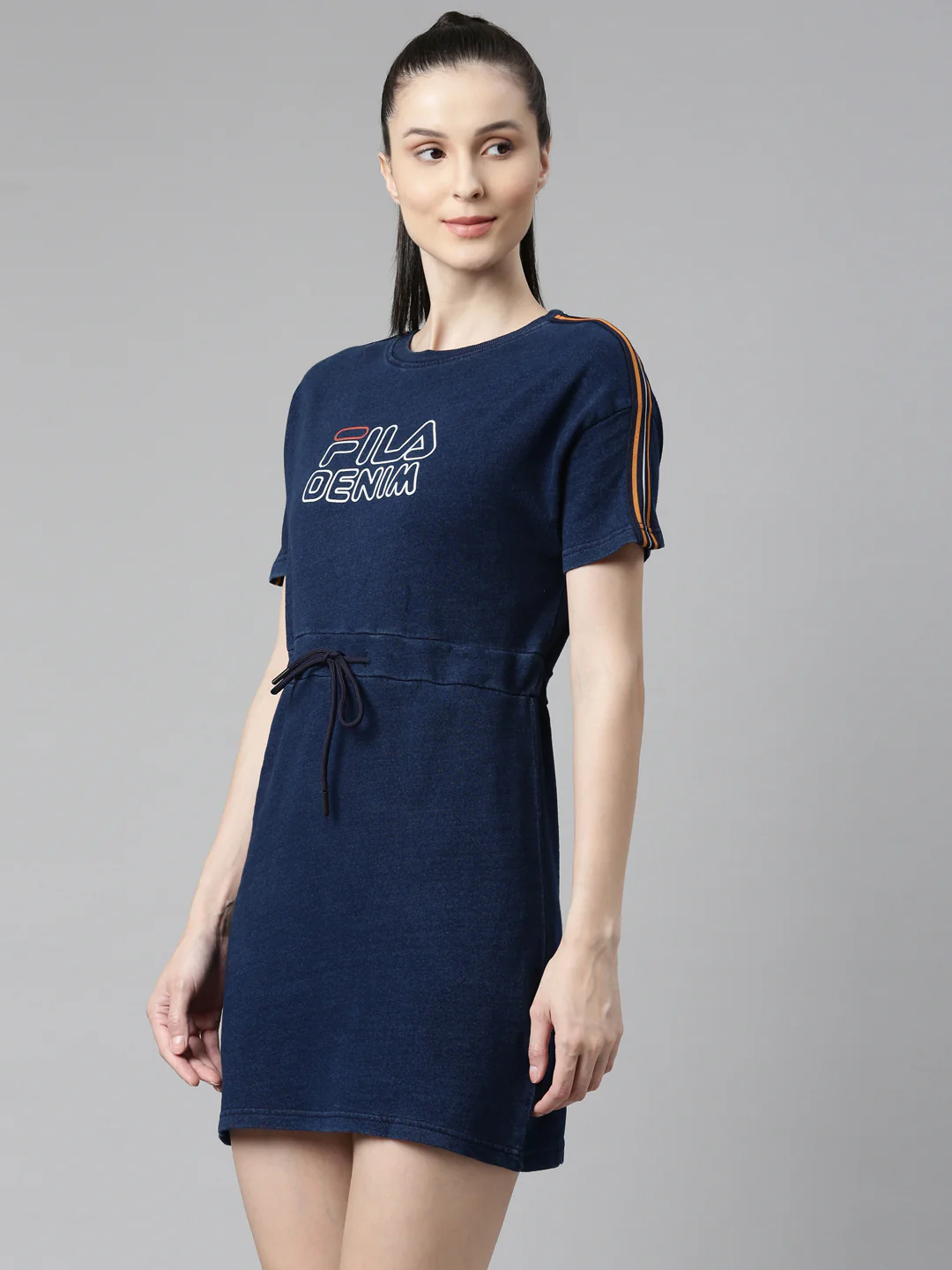 Fila Peacoat Durinay Women's Short Sleeve Top Dress - Image 3
