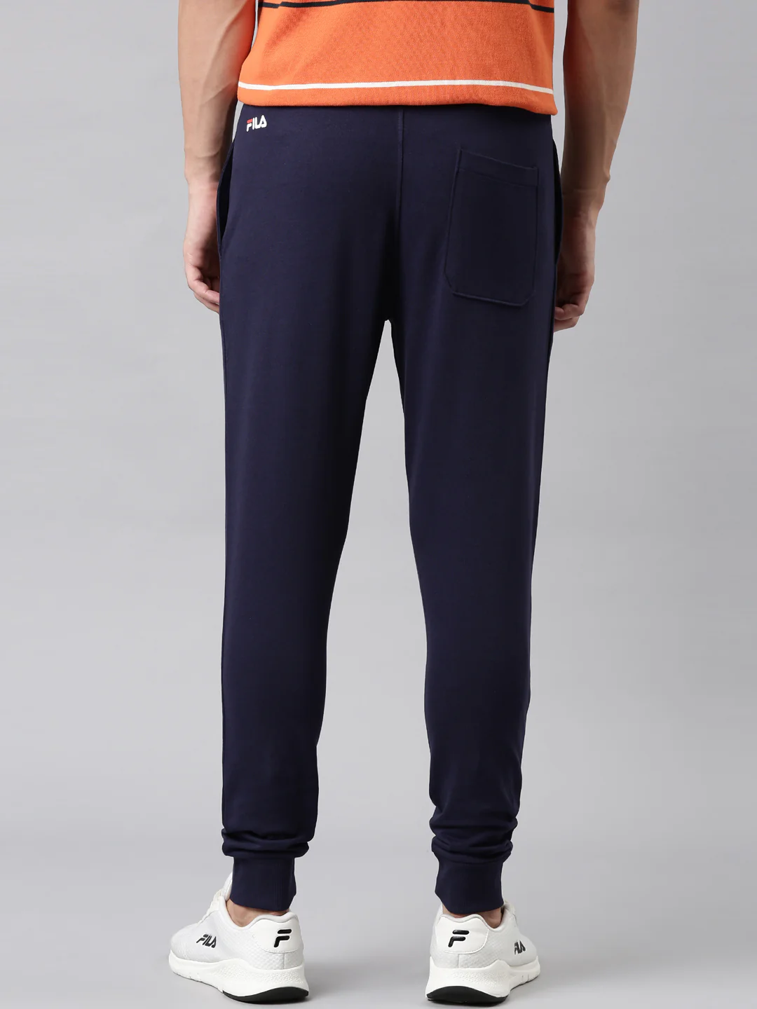 Fila White Kagu Men's Ankle length Pant - Image 5