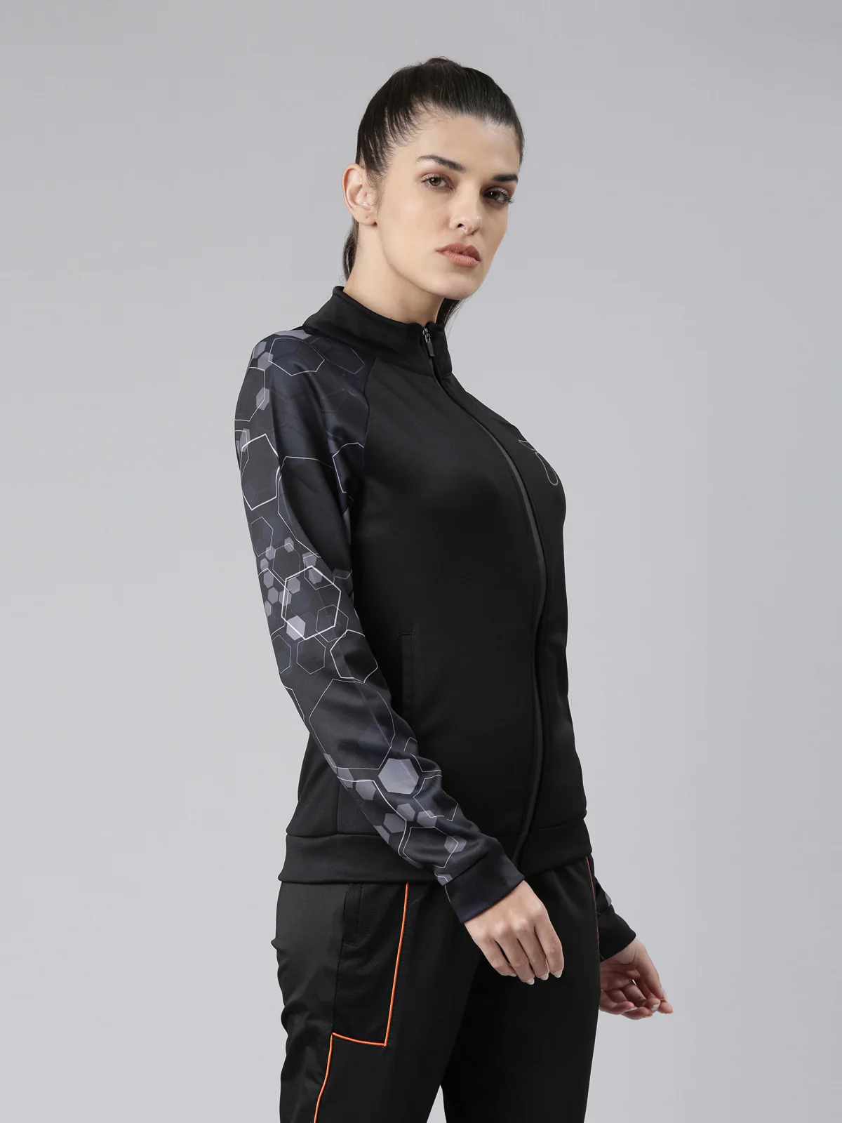 Fila Red Cindy Women's Sweat Jacket - Image 4