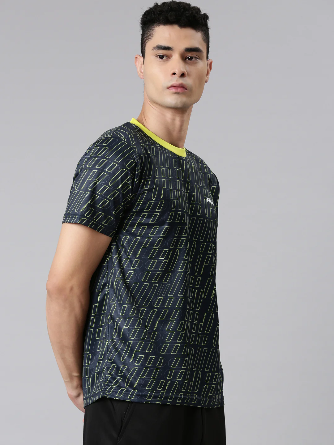 Fila Peacoat Harry Men's Graphic T-Shirt - Image 4