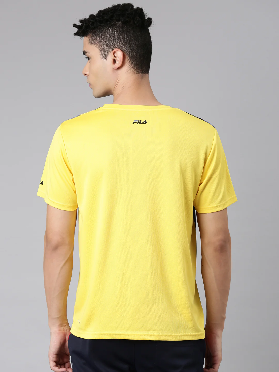 Fila White Abby Men's Graphic T-Shirt - Image 5