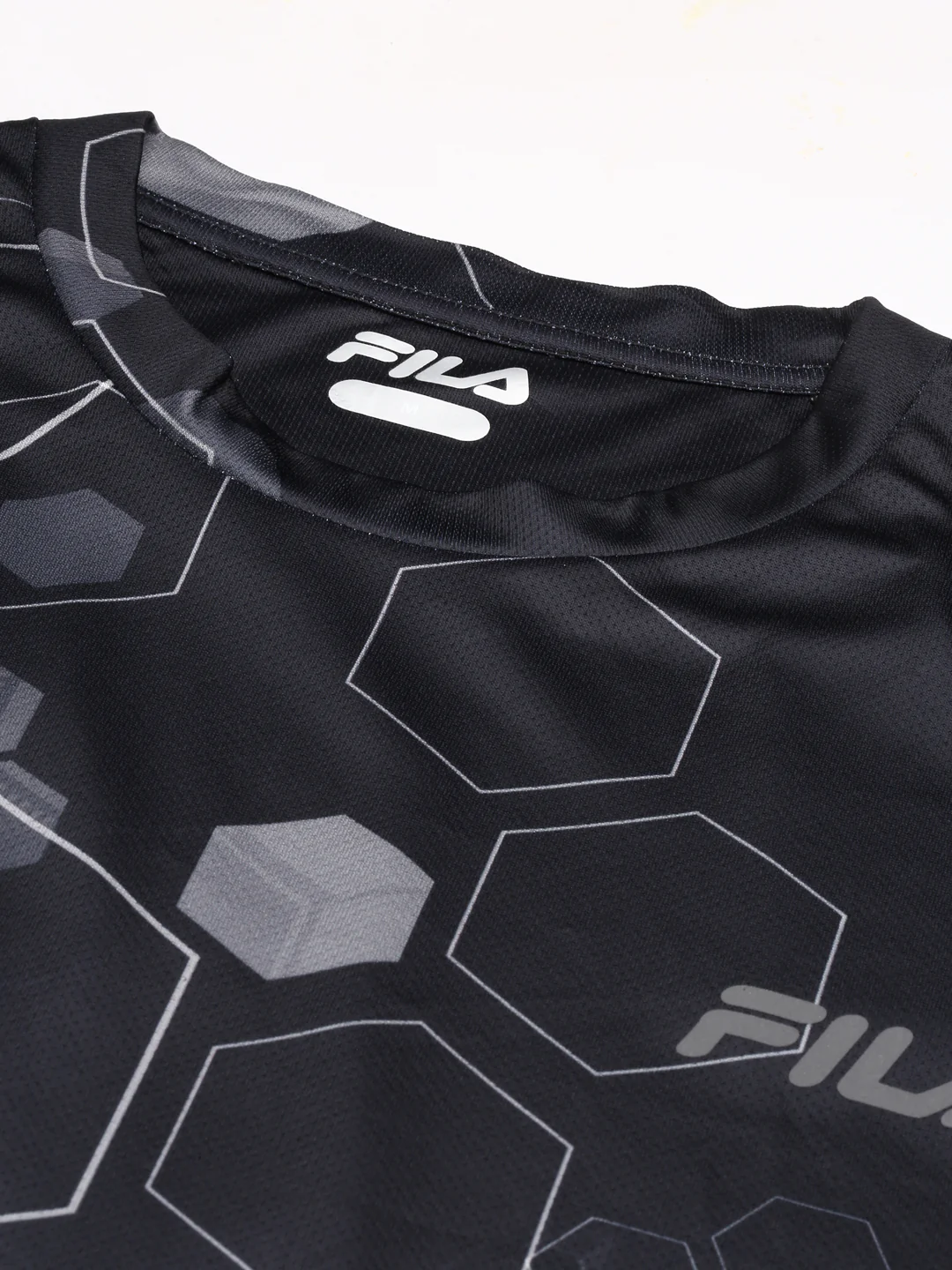 Fila White Kane Men's Graphic T-Shirt - Image 2