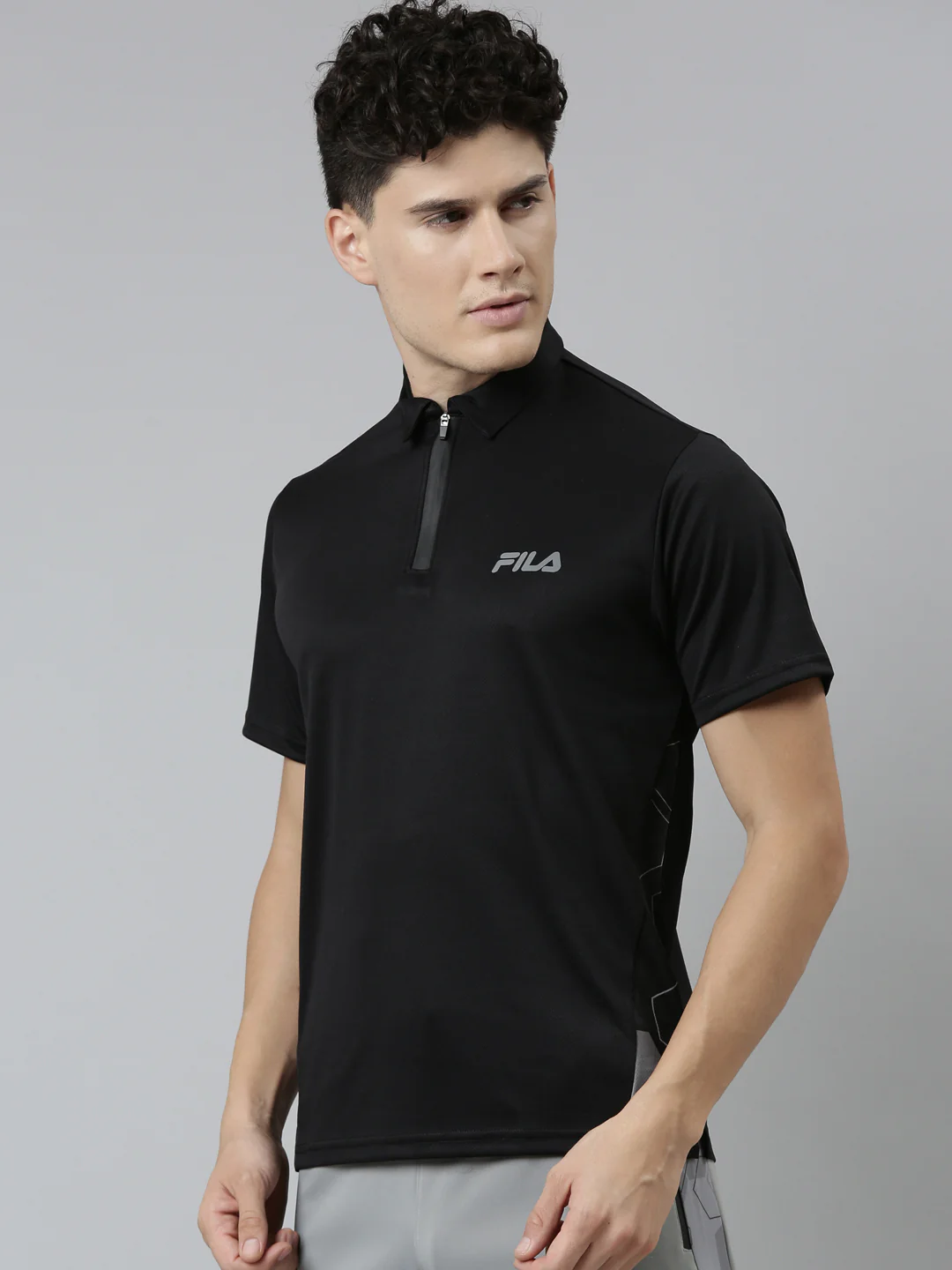 Fila Red Griff Men's Graphic Polo - Image 3