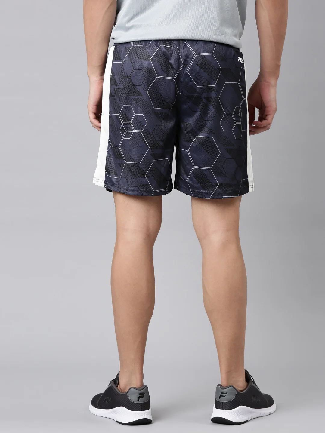 Fila White Rob Men's Cut and Sew Shorts - Image 5