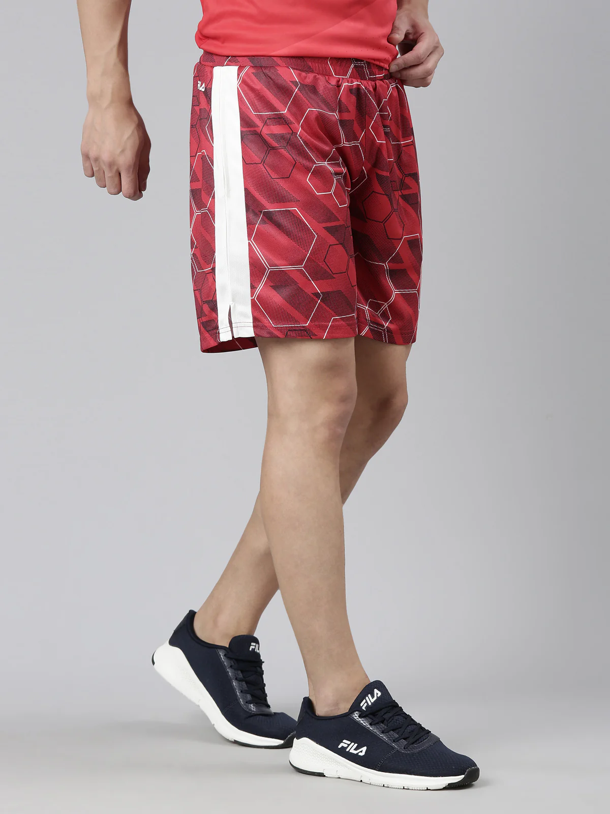 Fila Light Green Rob Men's Cut and Sew Shorts - Image 3