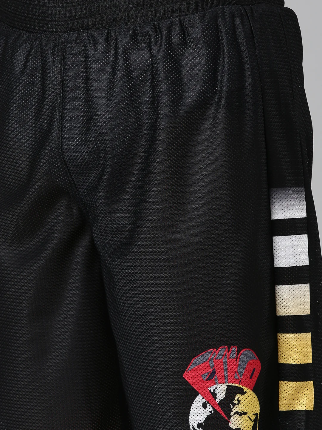 Fila White Zorro Men's Cut and Sew Shorts - Image 2