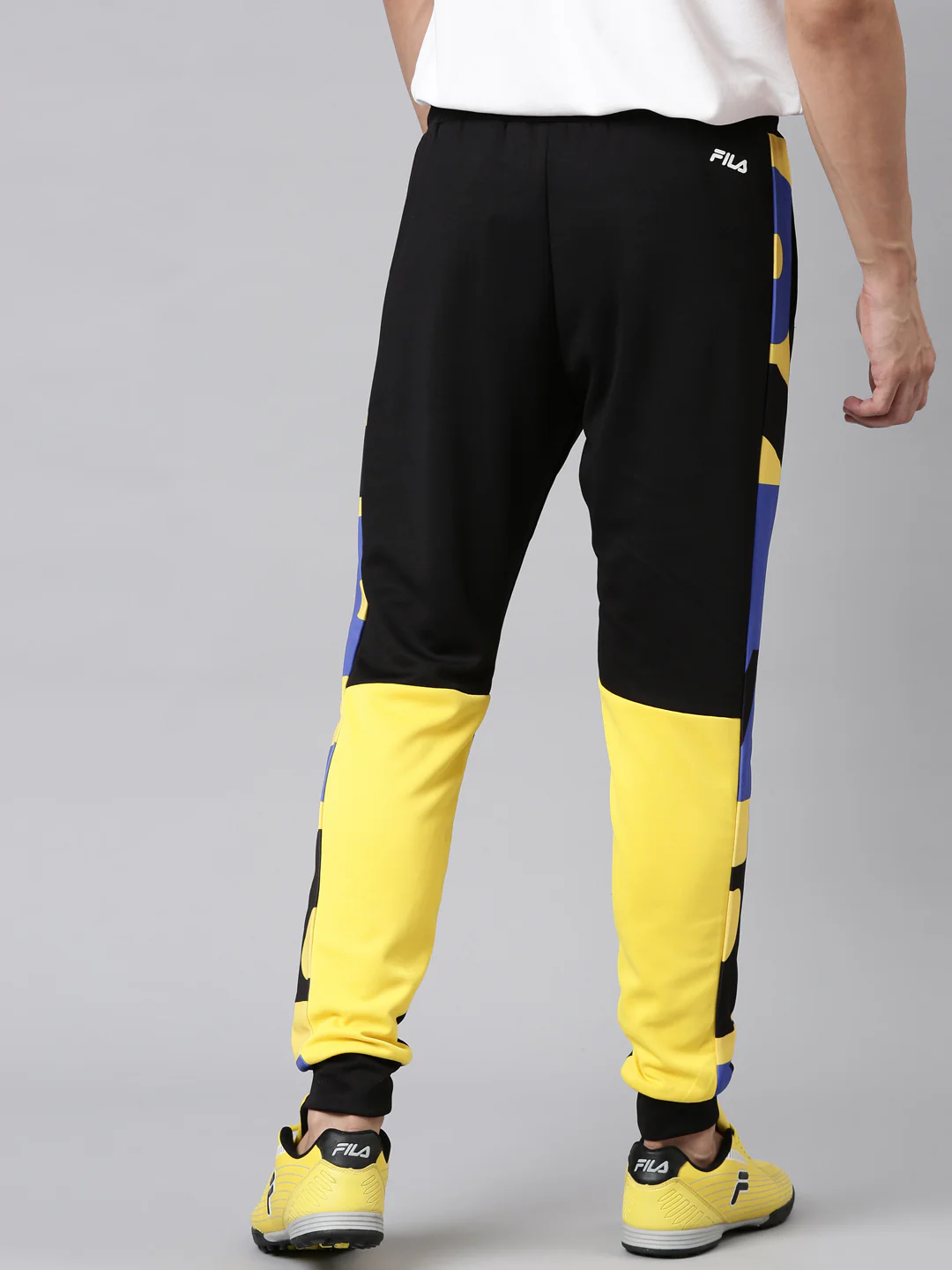 Fila Yellow Durelle Men's Ankle length Jogger - Image 5
