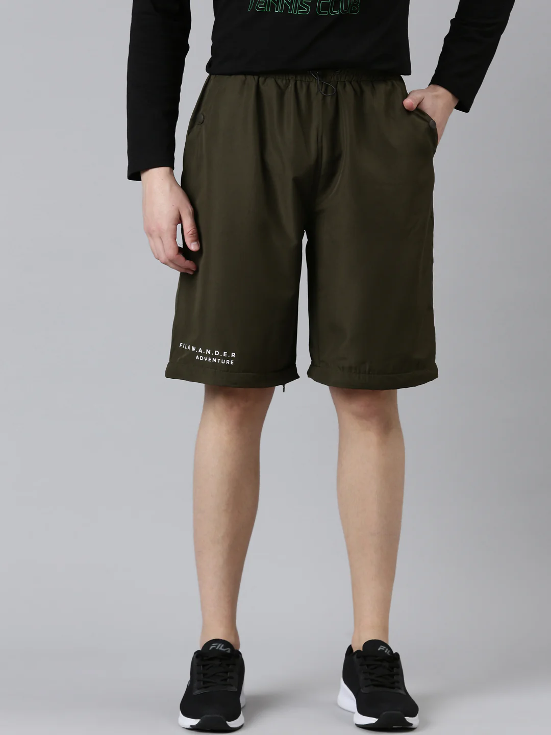 Fila Light Pink Sara Men's Cut and Sew Track Pants - Image 2
