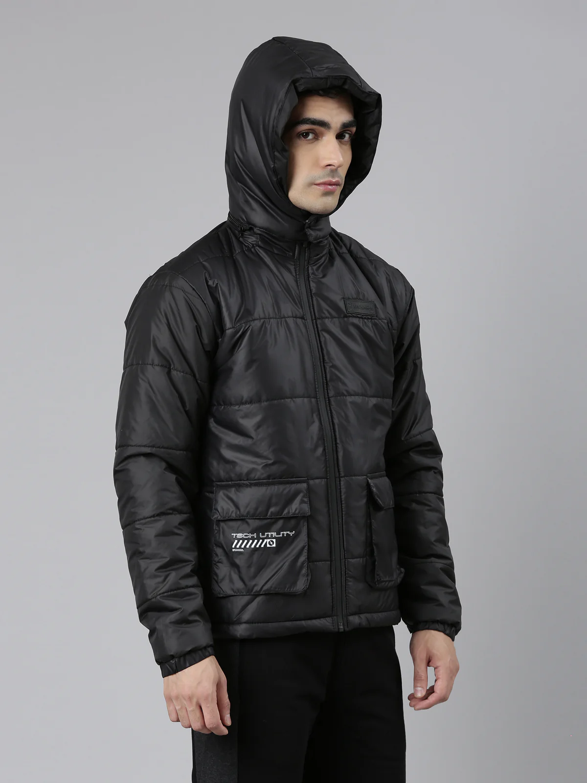 Fila Grey Mitch Men's Hooded Jacket - Image 5