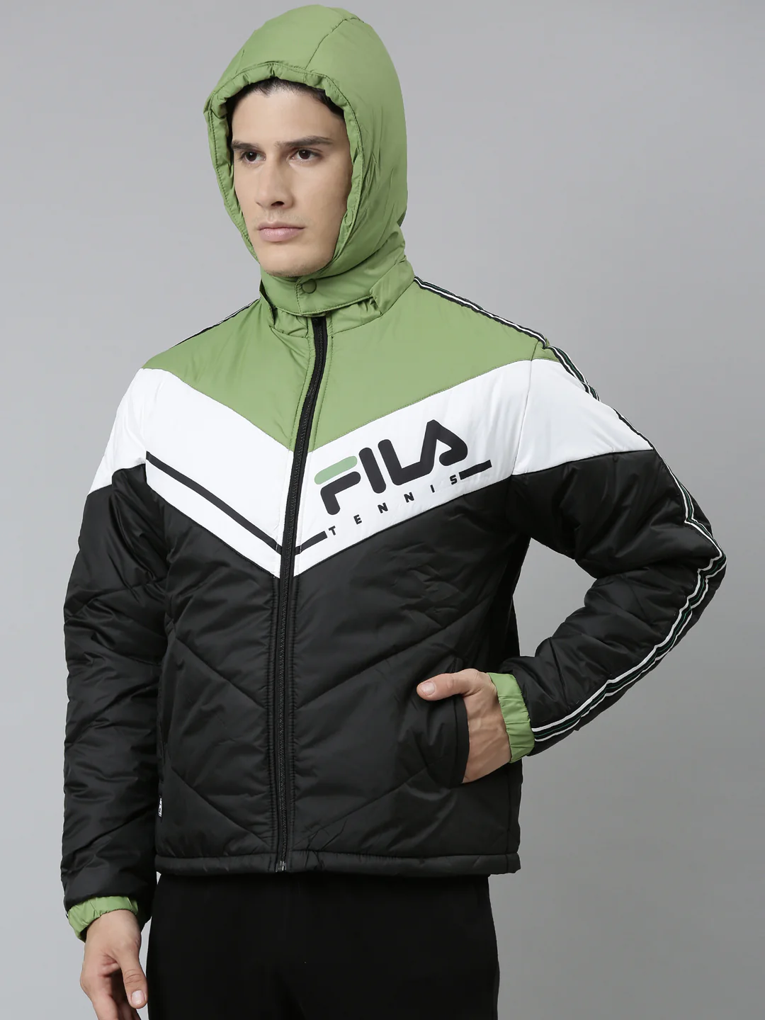 Fila Red Lester Men's Jacket - Image 5