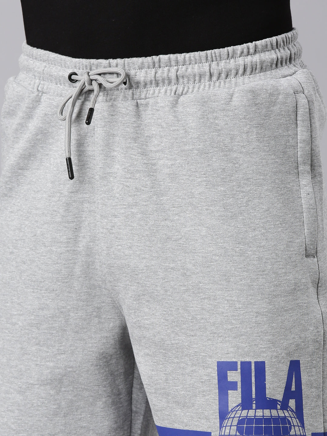 Fila White Ploy Men's Shorts - Image 2