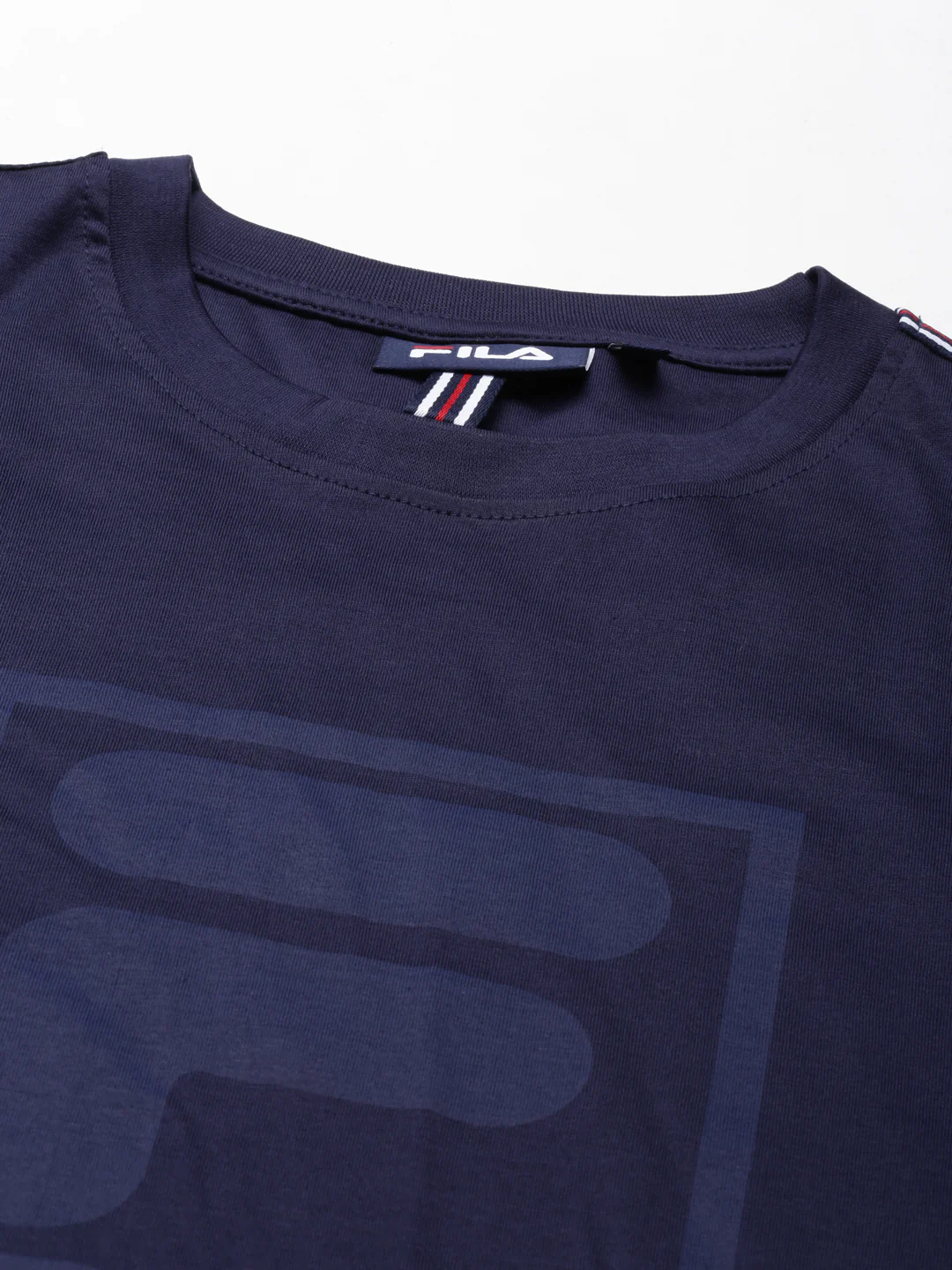 Fila White Addey Men's Graphic T-Shirts - Image 2