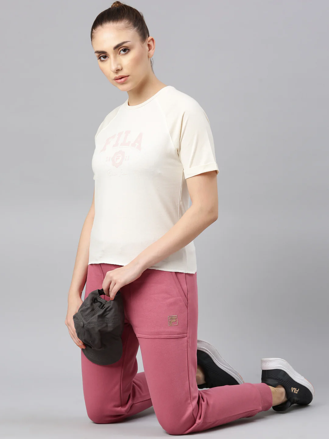 FILA Adults-Women Cream T Shirts - Image 7